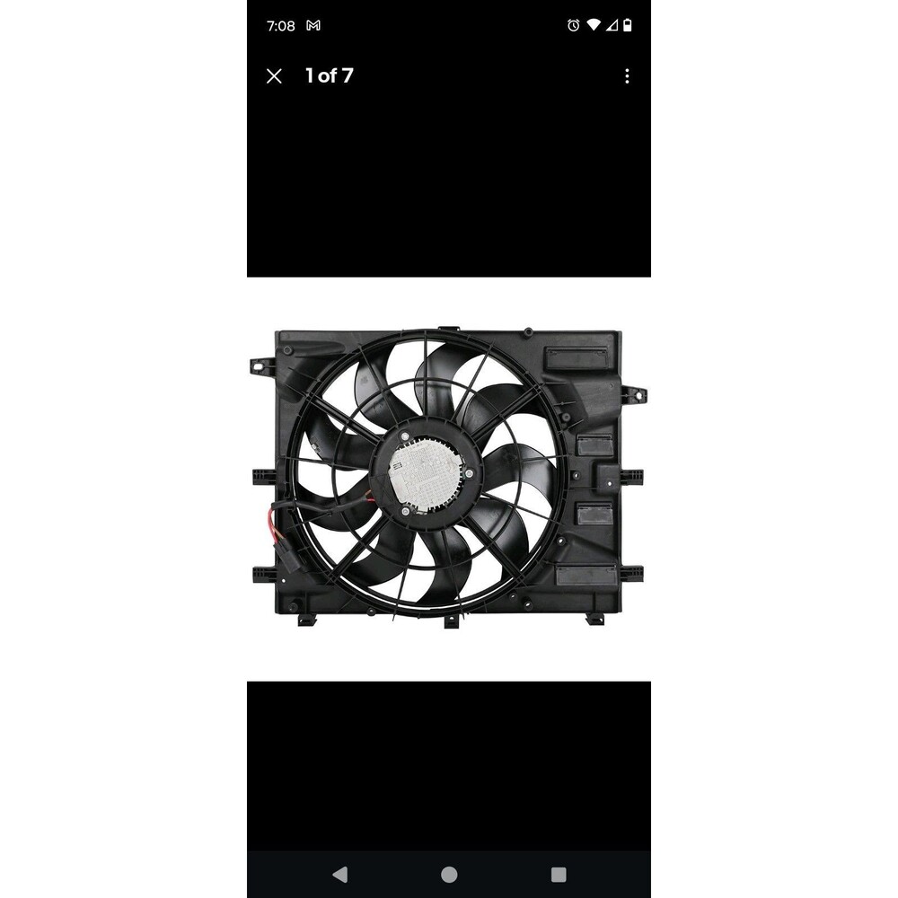 Radiator Cooling Fan for 2018-22 GMC Terrain, Equinox 84221606, 84847896